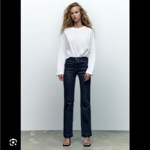 NWT- Zara Mini Flare Jeans